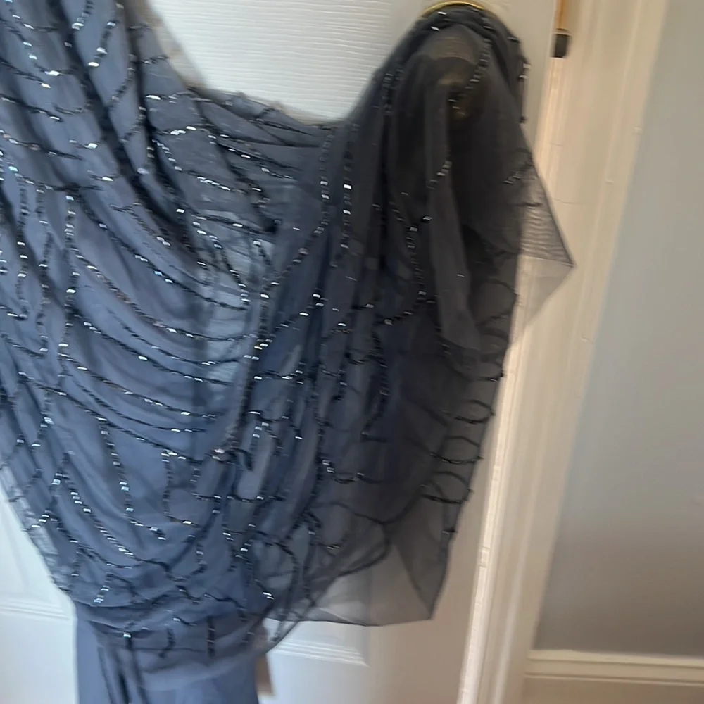 Adrianna Papell beaded gown. Size 6 . NWT
